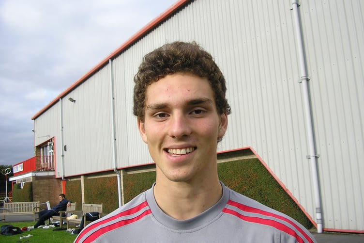 A young George North, who went on to become a Wales and British and Irish Lions rugby international