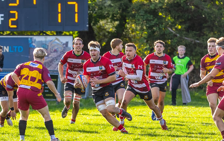 Ioan Edwards made a big impact off the bench for Brecon