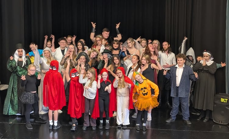 Brecon Little Theatre members are preparing to bring their original Halloween show to Brecon's Guildhall