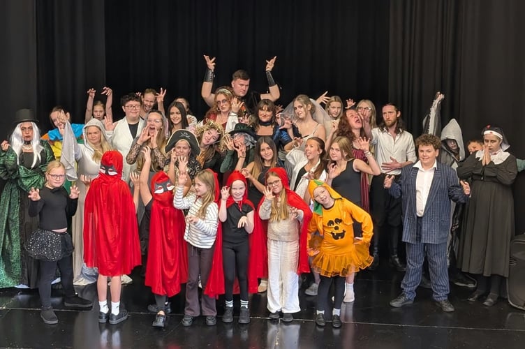 Brecon Little Theatre members are preparing to bring their original Halloween show to Brecon's Guildhall