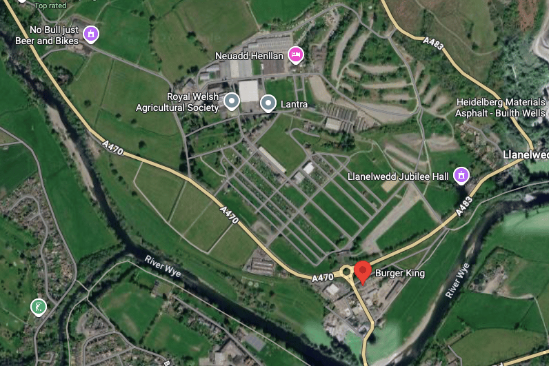 Collision near Royal Welsh Showground closes A470 in Builth