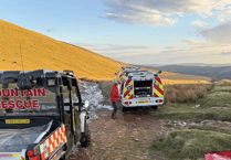 Mountain Rescue Team assist walker with head injury in Cribyn area