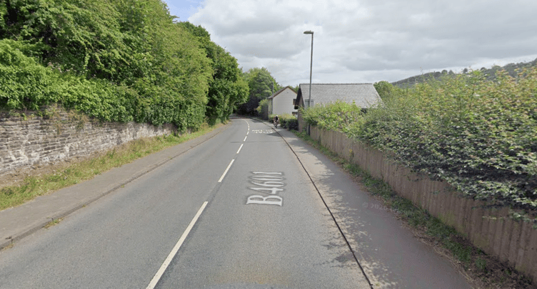 Work to widen footways along the B4601 between Cambrian Way and Brynich Roundabout will start in November