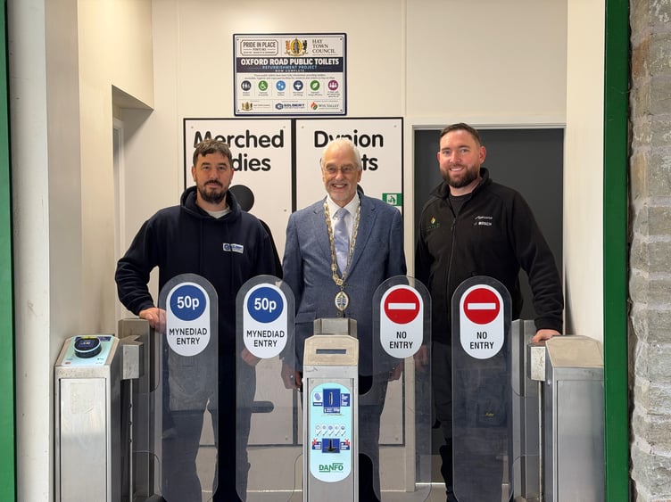 The Oxford Road public toilets reopened on Saturday, October 24