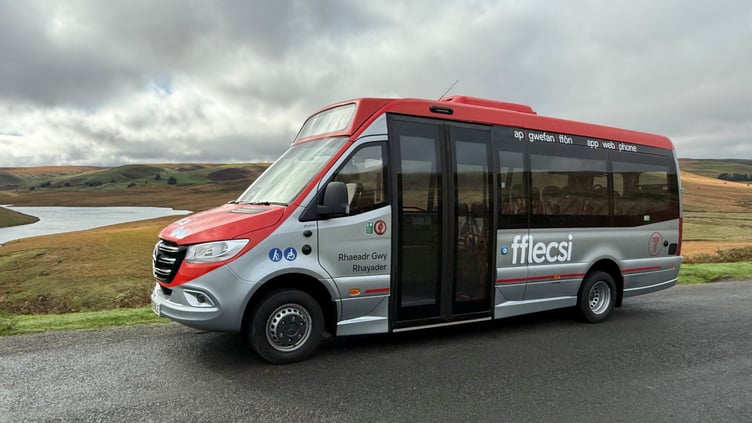 The new fflecsi service will launch in Rhayader and surrounding Powys communities on November 2, offering bookable journeys by app or phone