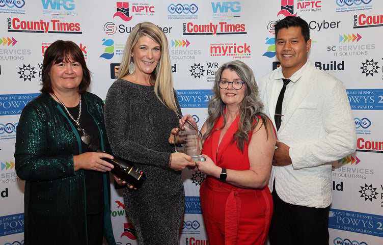 Powys Business Awards 2026.
Entrepreneurship Award winner, The Serenity Reset
Picture by Phil Blagg Photography.
PB182-2026.