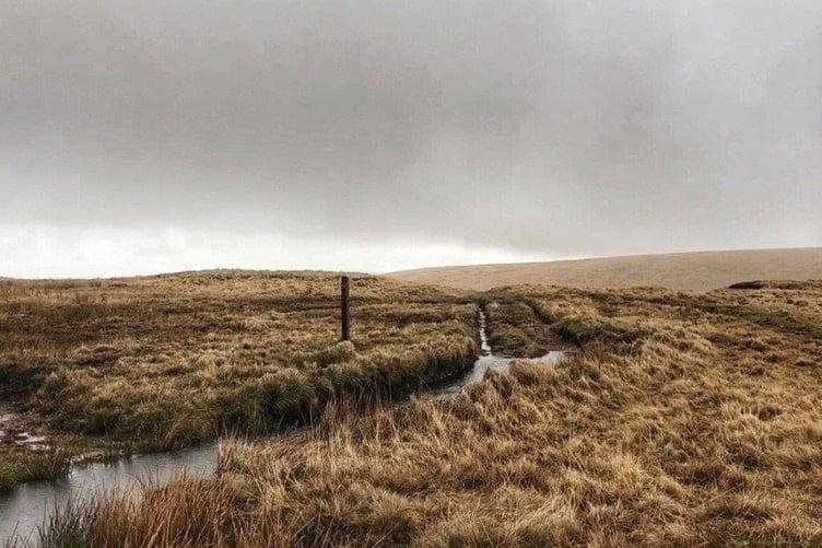 The Monk's Trod, a medieval route crossing the Cambrian Mountains between Strata Florida and Abbey Cwmhir