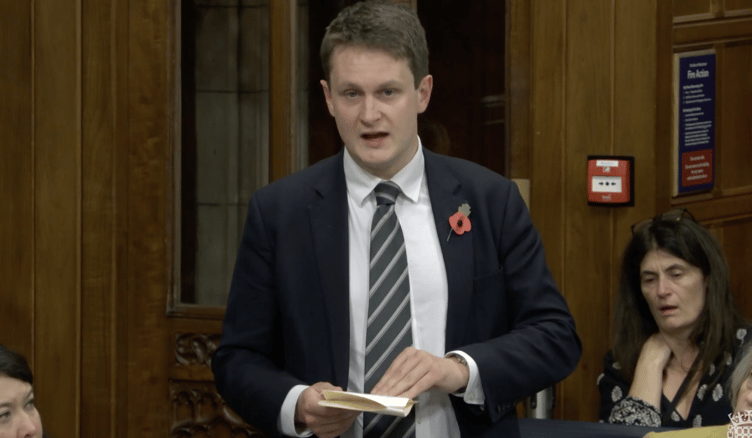 David Chadwick, MP for Brecon, Radnor and Cwm Tawe, who has raised his constituent's experience during a debate in Parliament