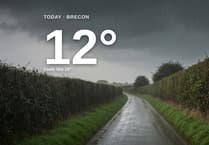 Rain is the story for Brecon today - here's your Monday forecast