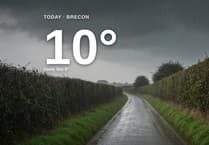 Heavy rain on the way for Brecon - here's your Friday forecast