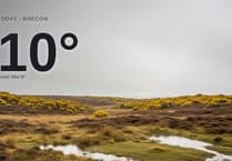 Rain on the way for Brecon today - here's your Tuesday forecast