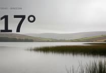 Rainy Friday for Brecon - here's your forecast