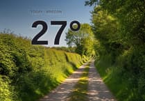 Sunny skies for Brecon today - here's what to expect