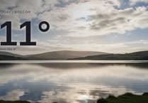 Cloudy skies for Brecon today - here's your Sunday forecast