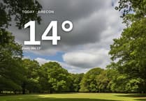 Clouds and sun for Brecon today - here's your Friday forecast